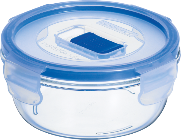 Luminarc, Pure Box Active - Vorratsdose, rund, 13,8 cm/ 0,42 ltr.