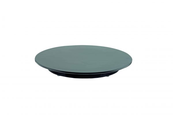 Tortenplatte Melamin, schwarz, D: 240 mm, H: 30 mm
