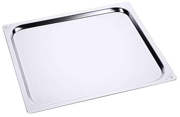 GN-Konvektomatenblech 2/3, EdSt., 35,4 x 32,5 cm, Tiefe: 10 mm