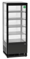 Mini-Kühlvitrine 98L-SW Mini-Kühlvitrine 98L-SW