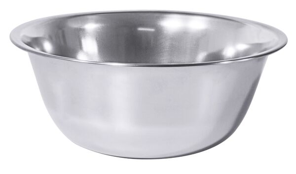 Schüssel leicht, bauchig, I: 1,4 ltr., D: 20 cm, H: 8,5 cm, Edelstahl