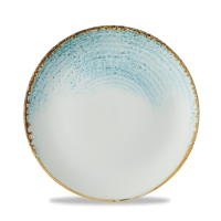 Churchill, Homespun Accents : Aquamarine - Teller flach Coup, 21,7 cm Churchill, Homespun Accents : Aquamarine - Teller flach Coup, 21,7 cm