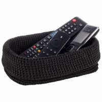 Vorschau: Häkelkorb, Polyester, 24 x 17,5 x 12 cm Vorschau: Häkelkorb, Polyester, 24 x 17,5 x 12 cm