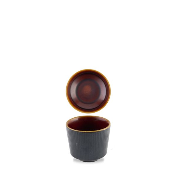 Churchill, Nourish : Tokyo Black Bi-Color - Chip Mug, 9,5 x 8 cm/ 0,33 ltr.