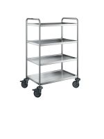 Servierwagen SW 8 X 5-4, 4 Borde 80 x 50 cm, max. 80 kg/ Bord, Geamt: 120 kg, LxBxH: 90 x 60 x 129 cm Servierwagen SW 8 X 5-4, 4 Borde 80 x 50 cm, max. 80 kg/ Bord, Geamt: 120 kg, LxBxH: 90 x 60 x 129 cm