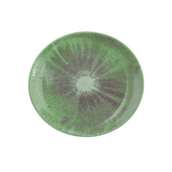 Seltmann Weiden, Modern Life : 58270 Batik Matcha - Speiseteller oval 5195, 25 cm