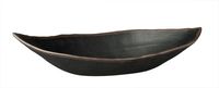 Blattschale MARONE 36 x 19 cm, H: 8 cm, 0,9 ltr., Melamin, schwarz Blattschale MARONE 36 x 19 cm, H: 8 cm, 0,9 ltr., Melamin, schwarz