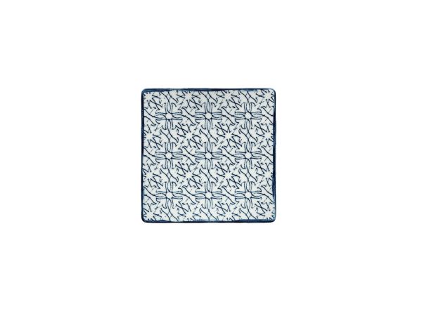 Schönwald, Shabby Chic 5: Dekor 63074 - Teller halbtief coup eckig 16 cm