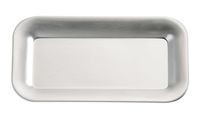 Tablett PURE, 20 x 11 cm, Edelstahl, matt poliert, 2 Schalen Tablett PURE, 20 x 11 cm, Edelstahl, matt poliert, 2 Schalen