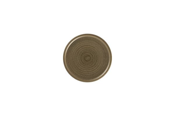 RAK, Ease Selva : Dark Brown - Teller flach Coup, 16,2 x 2 cm
