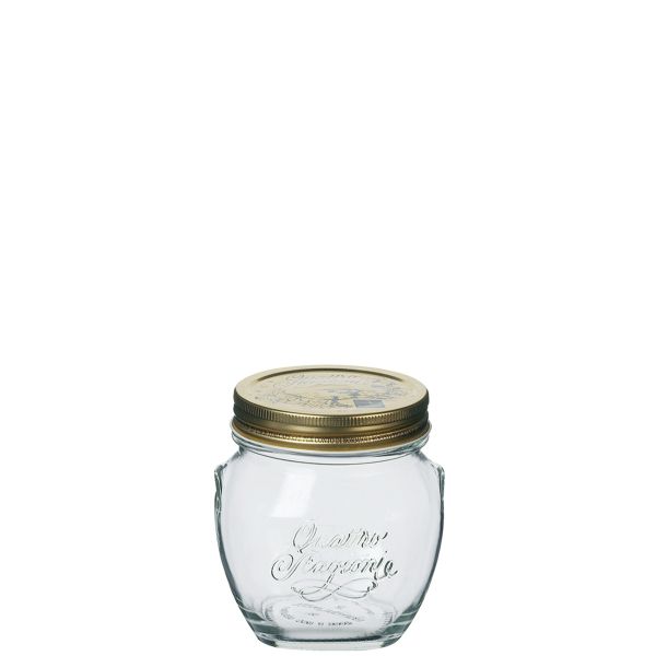 Bormioli, Quattro Stagioni - Anfora Konfitürenglas trspt., 11 cm/ 0,50 ltr.