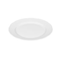 Bauscher, Marie Christine - Teller flach Fahne, weiss, uni, 25 cm Bauscher, Marie Christine - Teller flach Fahne, weiss, uni, 25 cm
