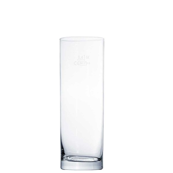 Bierstange 48,7 cl m. Füllstrich 0,4 ltr. |-|, Inhalt: 487 ml, D: 66 mm, H: 179 mm