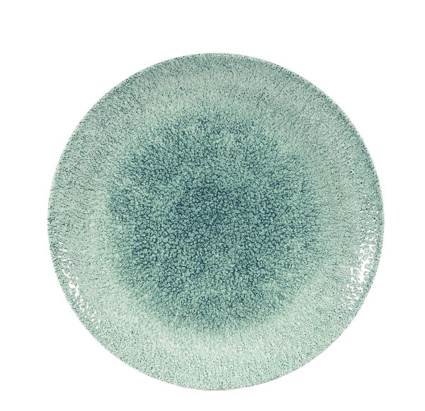 Churchill, Raku : Jade Green - Teller flach Coup, 26 cm