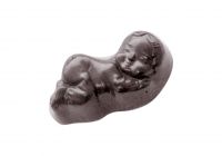 Schokoladen- Form Baby liegend, 275 x 135 mm, 3 x 4 Stück 61 x 31 x 19 mm Schokoladen- Form Baby liegend, 275 x 135 mm, 3 x 4 Stück 61 x 31 x 19 mm