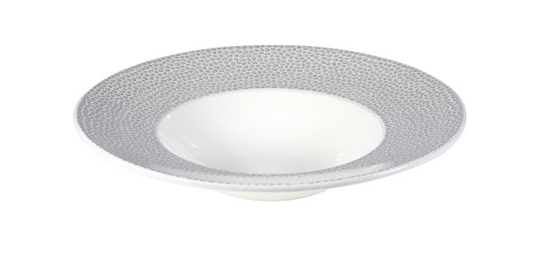 Churchill, Isla : Shale Grey - Teller tief breite Fahne 28 cm/ 0,47 ltr.