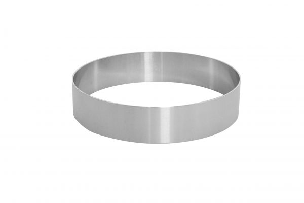 Tortenring, Aluminium, D: 240 mm, Höhe: 50 mm