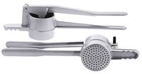 Spätzlepresse, für kurze Knöpfle, Aluminiumguss, I: 0,4 ltr., 37,5 x 8,5 cm Spätzlepresse, für kurze Knöpfle, Aluminiumguss, I: 0,4 ltr., 37,5 x 8,5 cm