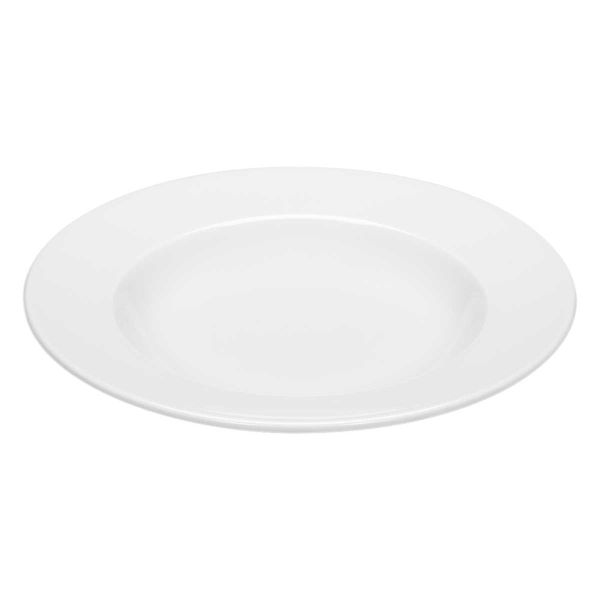 Bauscher, Smart - Teller tief rund Fahne, weiss, uni, 30 cm