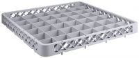 Erweiterungselement zu Gläserspülkorb 2518/049, graues PP, 49 Fächer, Glas: H: 4 cm und D: 6 cm Erweiterungselement zu Gläserspülkorb 2518/049, graues PP, 49 Fächer, Glas: H: 4 cm und D: 6 cm