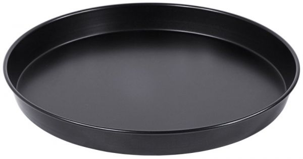 Antihaft-Pizzablech, beschichtet, Stahlblech, H: 2,5 cm, D: 32 cm