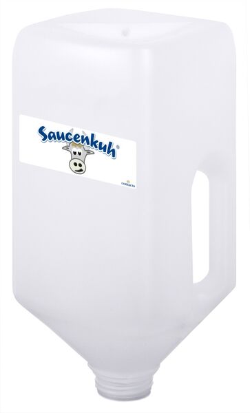 Nachfüllbehälter SAUCENKUH® KLEIN, I: 2,7 ltr., 12,5 x 26 cm, PP