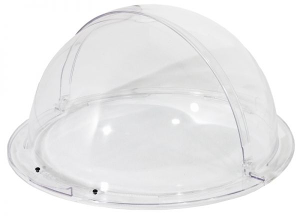 Rolltop Abdeckhaube, rund, Polycarbonat, D: 40 cm, H: 23 cm