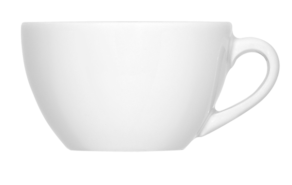 Bauscher, Bonn - Kaffee-Obere, weiss, uni, 0,18 ltr.