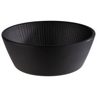 Schale NERO, Melamin, D: 15,5 cm, H: 5,5 cm, I: 0,45 ltr., Farbe: schwarz Schale NERO, Melamin, D: 15,5 cm, H: 5,5 cm, I: 0,45 ltr., Farbe: schwarz