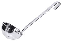 Schaumkelle kurz, fugenlos, Edelstahl, I: 0,5 ltr., D: 12 cm, Stiellänge: 24 cm Schaumkelle kurz, fugenlos, Edelstahl, I: 0,5 ltr., D: 12 cm, Stiellänge: 24 cm
