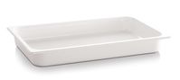 GN 1/2 Behälter ECO LINE 32,5 x 26,5 cm, Tiefe: 65 mm, Melamin, weiss, I: 3,4 ltr. GN 1/2 Behälter ECO LINE 32,5 x 26,5 cm, Tiefe: 65 mm, Melamin, weiss, I: 3,4 ltr.