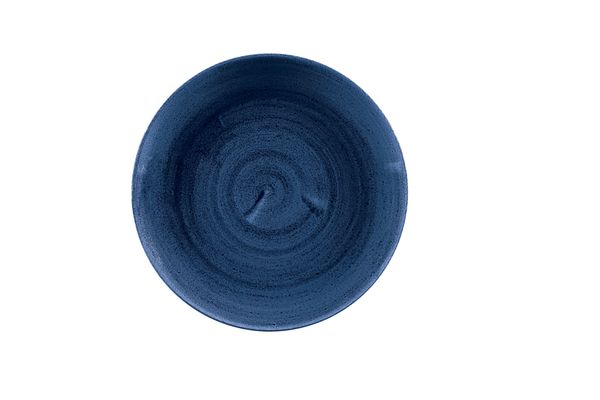 Churchill, Stonecast Patina : Cobalt Blue - Teller flach Coup, 21,7 cm