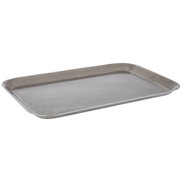 Tablett VINTAGE, 38 x 26,5 cm, H: 1,5 cm, Edelstahl, Anti-Edelstahl-Look