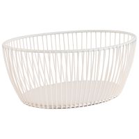 Korb SVART, Metall, 20 x 15 cm, H: 8 cm, Farbe: whisper white Korb SVART, Metall, 20 x 15 cm, H: 8 cm, Farbe: whisper white