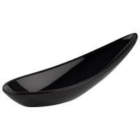 Fingerfoodlöffel FRIENDLY, PET, 11 x 4,5 x 4 cm, Farbe: schwarz Fingerfoodlöffel FRIENDLY, PET, 11 x 4,5 x 4 cm, Farbe: schwarz