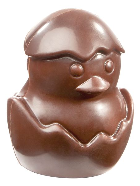 Schokoladen- Form Küken, 275 x 135 mm, 3 x 8 Stück 33 x 26,5 x 13 mm