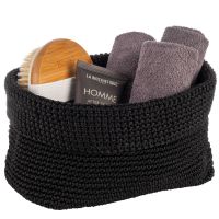 Vorschau: Häkelkorb, Polyester, 24 x 17,5 x 12 cm Vorschau: Häkelkorb, Polyester, 24 x 17,5 x 12 cm