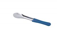 Eisspachtel grosses Modell - 300 mm, Edelstahl, Kunststoffgriff in Farbe: blau Eisspachtel grosses Modell - 300 mm, Edelstahl, Kunststoffgriff in Farbe: blau