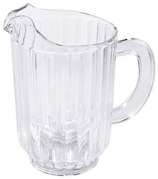 Getränkekanne aus Polycarbonat, transparent, I: 1,6 ltr., H: 20,5 cm