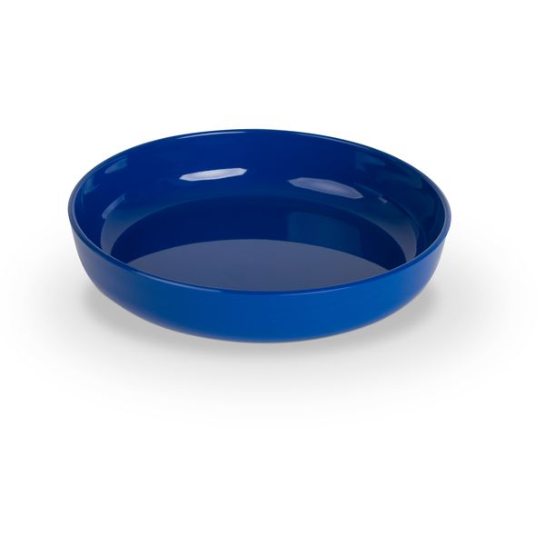 Dessertschale PC, uni, blau, D x H: 13 x 2,5 cm/ 0,25 ltr.