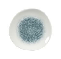 Churchill, Raku : Jade Green - Teller flach rund organisch, 21 cm Churchill, Raku : Jade Green - Teller flach rund organisch, 21 cm