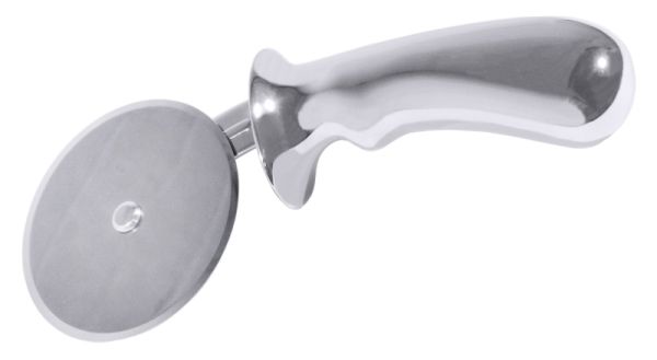 Pizzaschneider, ergonomischer Hohlgriff, EdSt., L: 22 cm, D: 8,5 cm