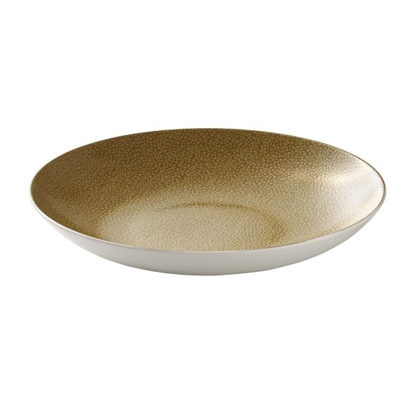 Bauscher, Purity : 425688 Pearls Olive - Teller tief Coup, bonewhite, 29 cm/ 1,75 ltr.