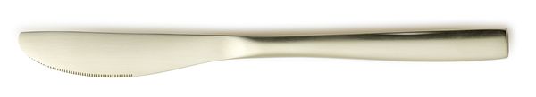 Comas, BCN Colors : PVD Champagner 18/0 - Tafelmesser Vollheft satiniert 221 mm
