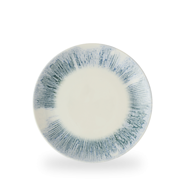 Churchill, Inked Lyra : Blue - Teller flach Coup, 26 cm