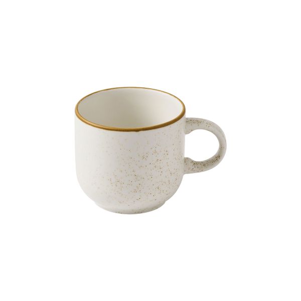 Churchill, Stonecast : Barley White - Bubble Becher, 8 x 7,5 cm/ 0,23 ltr.
