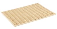 Auslage Tablett flach, Bäcker-Maß, 40 x 30 cm, H: 1 cm, PP, Fb. Hellbeige Auslage Tablett flach, Bäcker-Maß, 40 x 30 cm, H: 1 cm, PP, Fb. Hellbeige