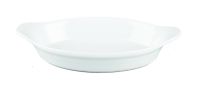 Churchill, Cookware - Auflauf-, Backform oval m. 2 Griffen, uni/ weiss, 28 x 15,6 cm/ 0,78 ltr. Churchill, Cookware - Auflauf-, Backform oval m. 2 Griffen, uni/ weiss, 28 x 15,6 cm/ 0,78 ltr.