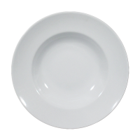 Saturnia, Napoli - Pastateller tief rund, weiss, uni, 26 cm Saturnia, Napoli - Pastateller tief rund, weiss, uni, 26 cm