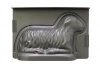 Einzelform Lamm, Lämmerkopf gerade, Volumen: 1 ltr. Einzelform Lamm, Lämmerkopf gerade, Volumen: 1 ltr.